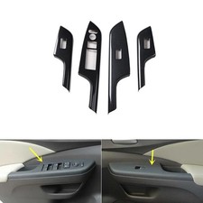 For Honda Crv Cr-v 2012-2013 Abs Carbon Fiber Car Interior Gear Door Stickers