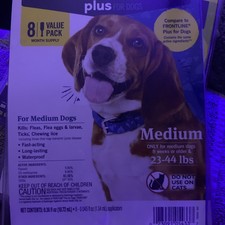 Pet Armor plus for dogs 23-44 lbs. 8 Months Supply