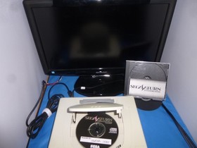 Sega Saturn System Disc (KD02) Black Columbia Development Prototype Sophia case