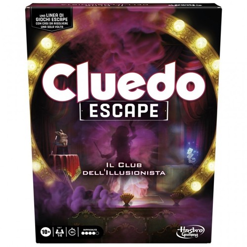 Cluedo Escape - Il Club dell'Illusionista, gioco di mistero in versione Escape R