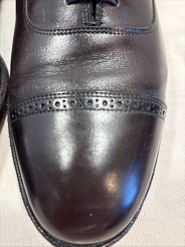 Johnston & Murphy Herren Schnürschuh Cordovan elegant Größe 10 1/2 E/C - Bild 2 von 8