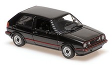 VW Golf 2 GTI 16V 2d 1985 Black diecast model car 940054125 Maxichamps 1:43