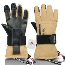 Snowboarding Gloves with Wrist Guards Ski Gloves Touchscreen Protection