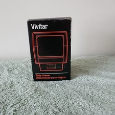 Vintage Vivitar Slide Viewer With Original Box