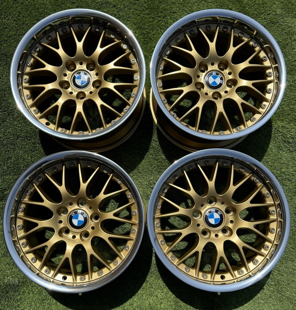 4-REFINISH 17” BMW STYLE 42 E39 E46 E36 E32 E34 E28 M5 E30 M3 Z3