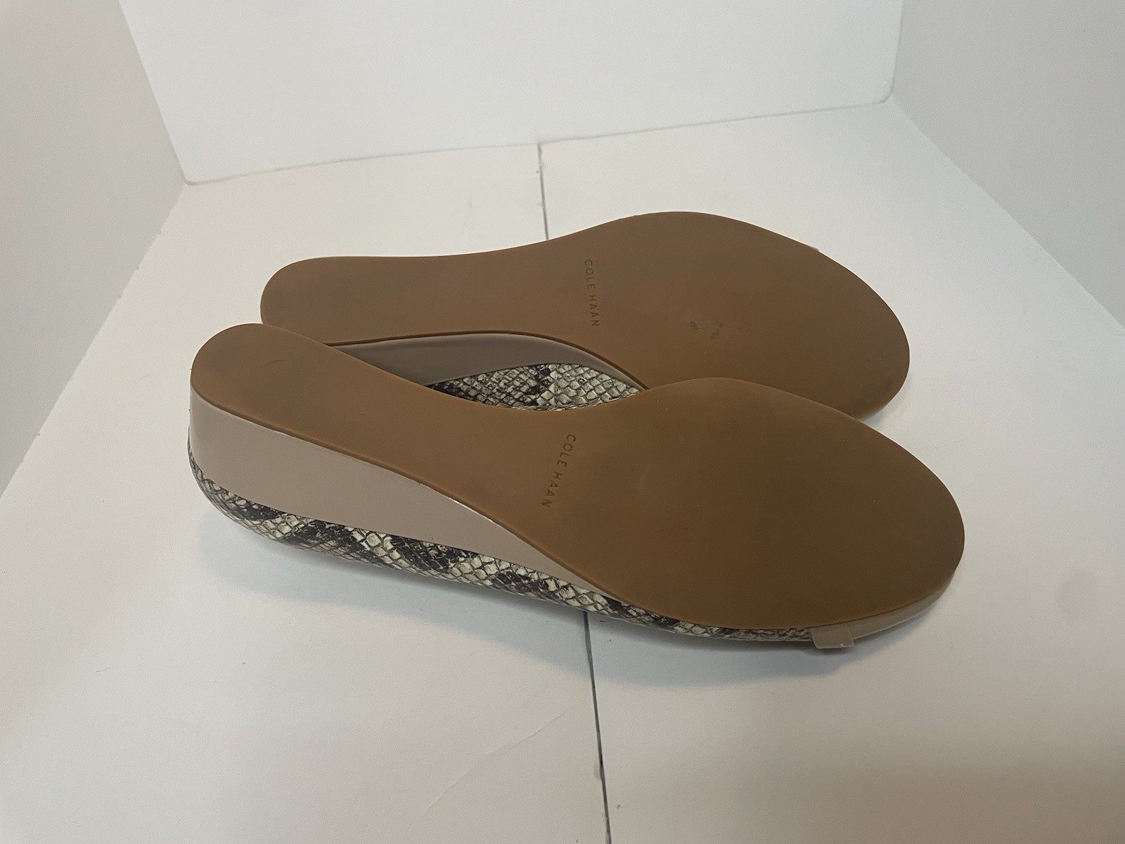 Cole Haan Python Leather Weatherproof Size 6.5 B … - image 8