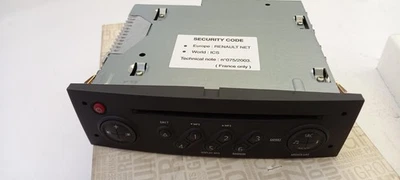 Original Megane II Scenic II Clio III CD-Radio Multimedia System 8200633637 - Bild 1 von 3