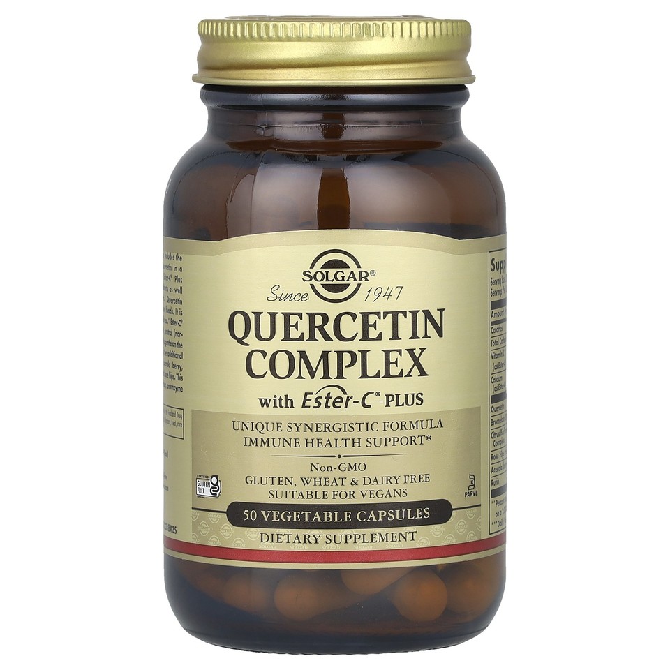 Quercetin Complex with Ester-C® Plus, 50 Vegetable Capsules