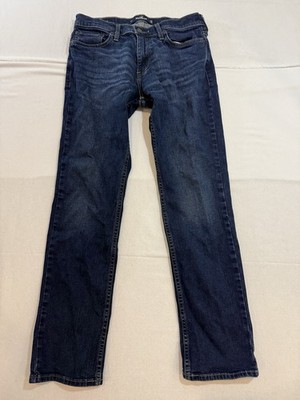 Hollister Jeans 30x30 Men Blue Slim Straight Epic Flex Denim Stretch Medium Wash