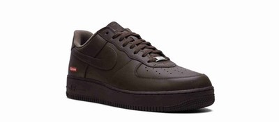 Nike Supreme x Air Force 1 Low Box Logo - Baroque Brown CU9225-200