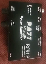Rolls PA71 Plus Mixer Amplifier - No Power Supply 