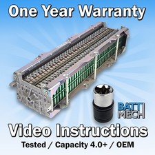 2015 2016 Lincoln MKZ LI-ION HYBRID BATTERY  |  (38) MODULES in Sleeve | Tested