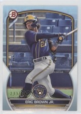 2023 Bowman Prospects Sky Blue 233/499 Eric Brown Jr #BP-41 04h3
