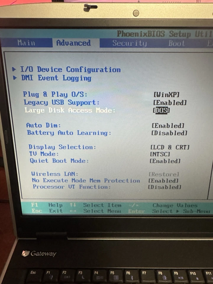 Gateway MA6 M465-E Laptop 15.6" Intel Core Duo, Tested WITH CHARGER READ PLEASE - Image 2 of 4