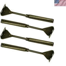 RV - Cabinet Hardware Door Strut Spring Loaded - Set of Four 4 Pack - Metal