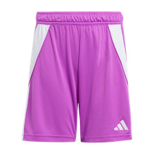 adidas Unisex Tiro 24 Shorts Kids Purple Sizes 5-6Y to 13-14Y New