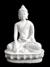 Tibetan Buddha Statue for Indoor Decoration | Handmade Shakyamuni Buddha Gift