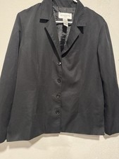 Vintage Liz Claiborne Jacket Black Medium