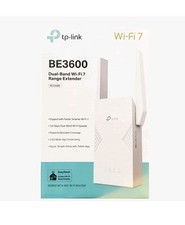 TP-Link Wi-Fi 7 Dual-Band Range Extender 3.6 Gbps with 2.5G Port RE235BE