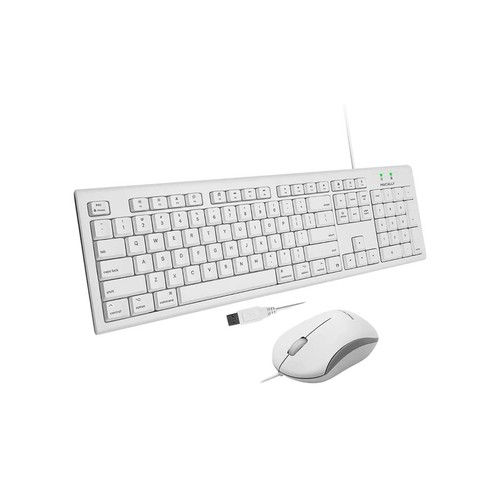 Macally Full Size USB Keyboard and Optical USB Mouse Combo For Mac (qkeycombo) - Picture 10 of 10