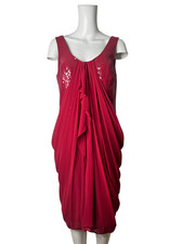 Elements Amanda Wakeley Cocktail Dress Size 12 Raspberry Womens NEW EU40 RRP £59