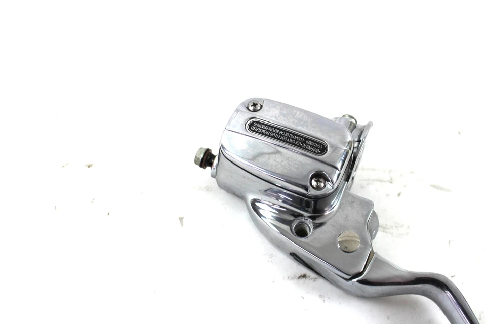 2012 12 Harley CVO Road Glide FLTRXSE Chrome Clutch Master Cylinder Foto 3 de 4