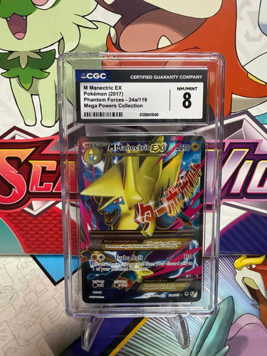 M Manectric-EX graded CGC 8 for sale on eBay