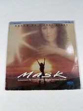 Mask LaserDisc Cher Eric Stoltz Peter Bogdanovich 1985 MCA 40173 PG-13 Rare VTG