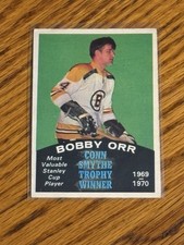 1970-71 Opeechee Bobby Orr Conn Smythe Trophy Winner