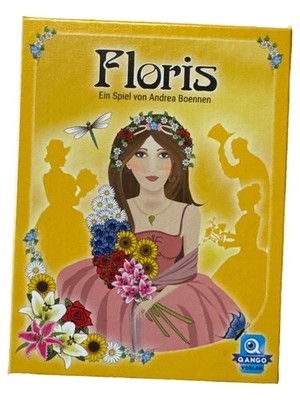 Floris Kartenspiel Andrea Boennen Qango Verlag 45 Karten Blumenspiel
