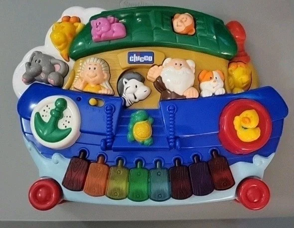 Chicco DJ Arca de Noé Piano Música Animal Sonidos y Luces Aprendizaje Foto 2 de 2