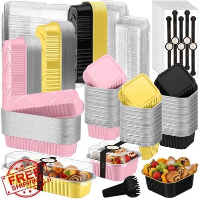 LemonRoad 120 Loaf Pan Sets Pink Gold Black