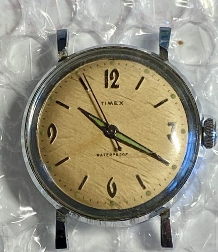 Vintage Timex Marlin 1960’s? HandWind Mechanical Watch, Needs Clean/Repair, 2C