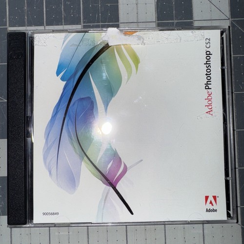 Adobe PhotoShop CS2 for Macintosh 2 CD Set w/ Training Video w/ Serial #