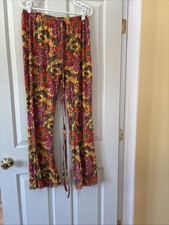 Hippie Flares Disco Pants 1960/1970 Costume XL Item 1137