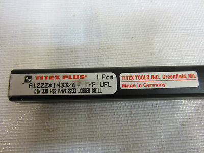 TITEX JOBBER DRILL  33/64 , 912233 , A1222*IN33/64 TYP UFL 
