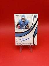 2019 Immaculate Collegiate Anthony Ratliff Williams Rookie Auto RC #/99 UNC