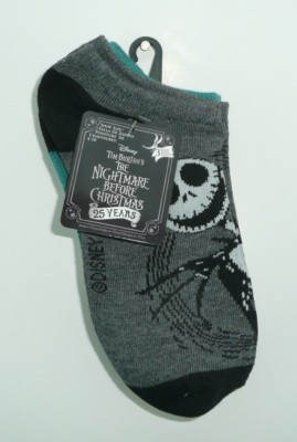 Nightmare Before Christmas Ankle Socks 3 Pairs Set Women's Sock Size 9 ...