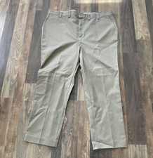 Big Ben By Wrangler KHAKI WORK PANTS Men W48 L30 Made in USA