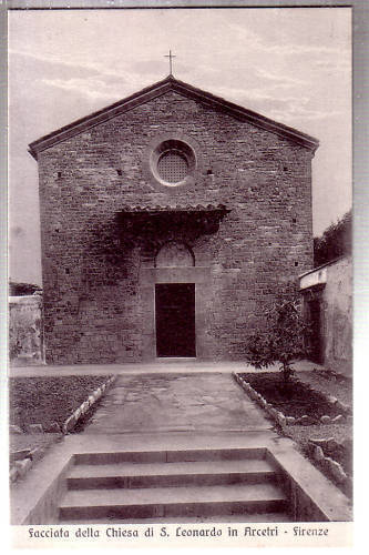 FIRENZE Facciata della Chiesa di S. Leonardo in Arcetri - Foto 1 di 1
