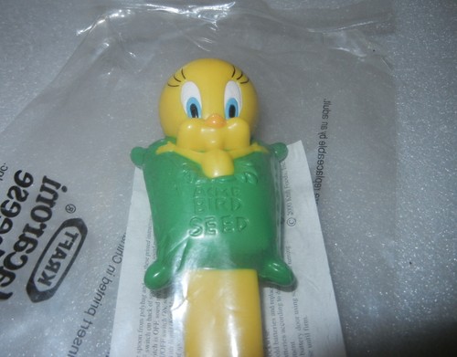 2000 Tweetie Bird Looney Tunes Toy Kraft Warner Brothers Talking Spoon NIP - Picture 2 of 3