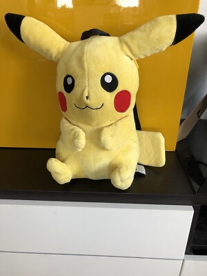 Pokemon Pikachu Plush Backpack By F.A.B. Starpoint