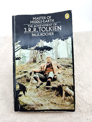 Master Of Middle Earth Fiction J R R Tolkien Paul Kocher Used Paperback Vintage