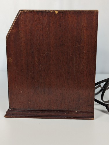RARE VINTAGE 1947 Learadio MODEL 6615 AM Wood Tube Radio For Repair - Picture 4 of 12