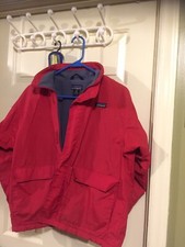 vtg Vintage Kids Patagonia Fleece Lined Jacket M 10 