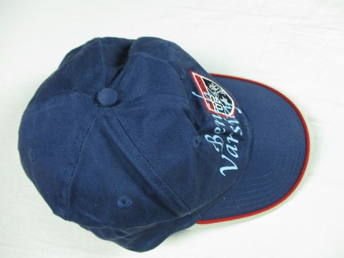 Bench Varsity Hat Youth Boy OSFM Cap Navy Kids Adjustable Twill Cotton Hook Loop - Picture 8 of 15