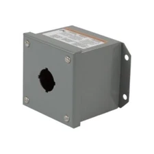 9001KYAF1 Empty enclosure control station, Harmony 9001K, sheet steel, 1 cut-out