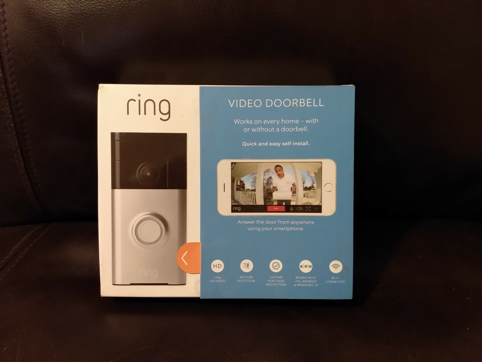 ring doorbell wireless doorbell camera security camera 720p-image