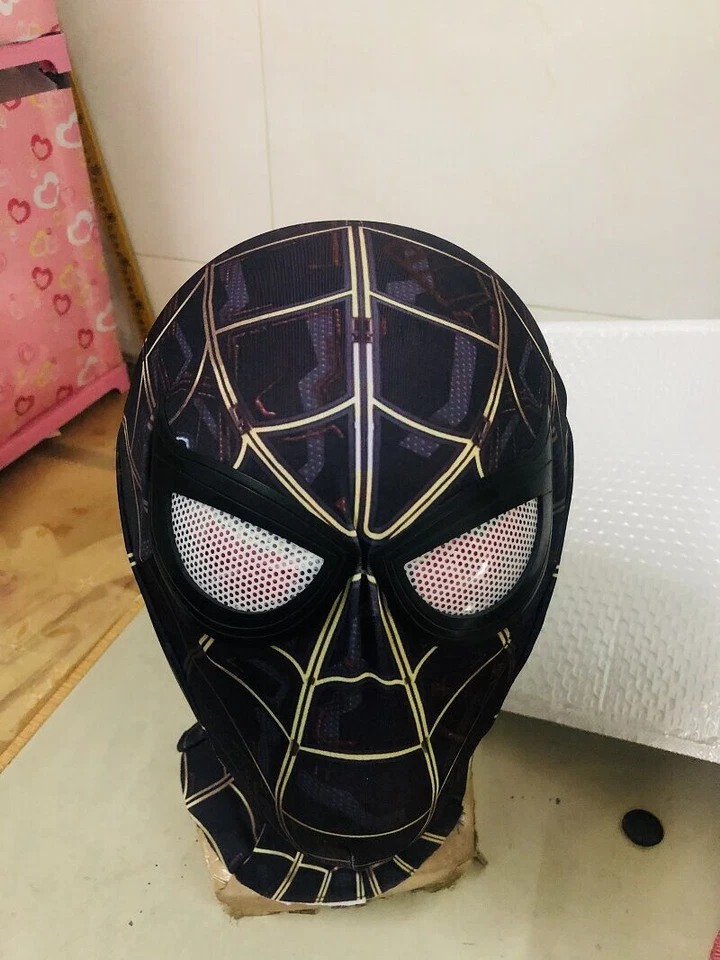 2021 Spider-man No Way Home Mask Spiderman Full Masks Cosplay Costumes Halloween - Image 4 of 4