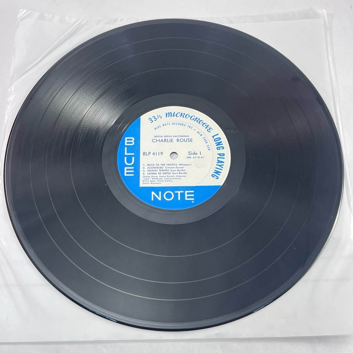 Charlie Rouse Bossa Nova Bacchanal レコード CHARLIE ROUSE BOSSA NOVA BACCHANAL 1963 LP VG+ Vinyl Jazz Ultra